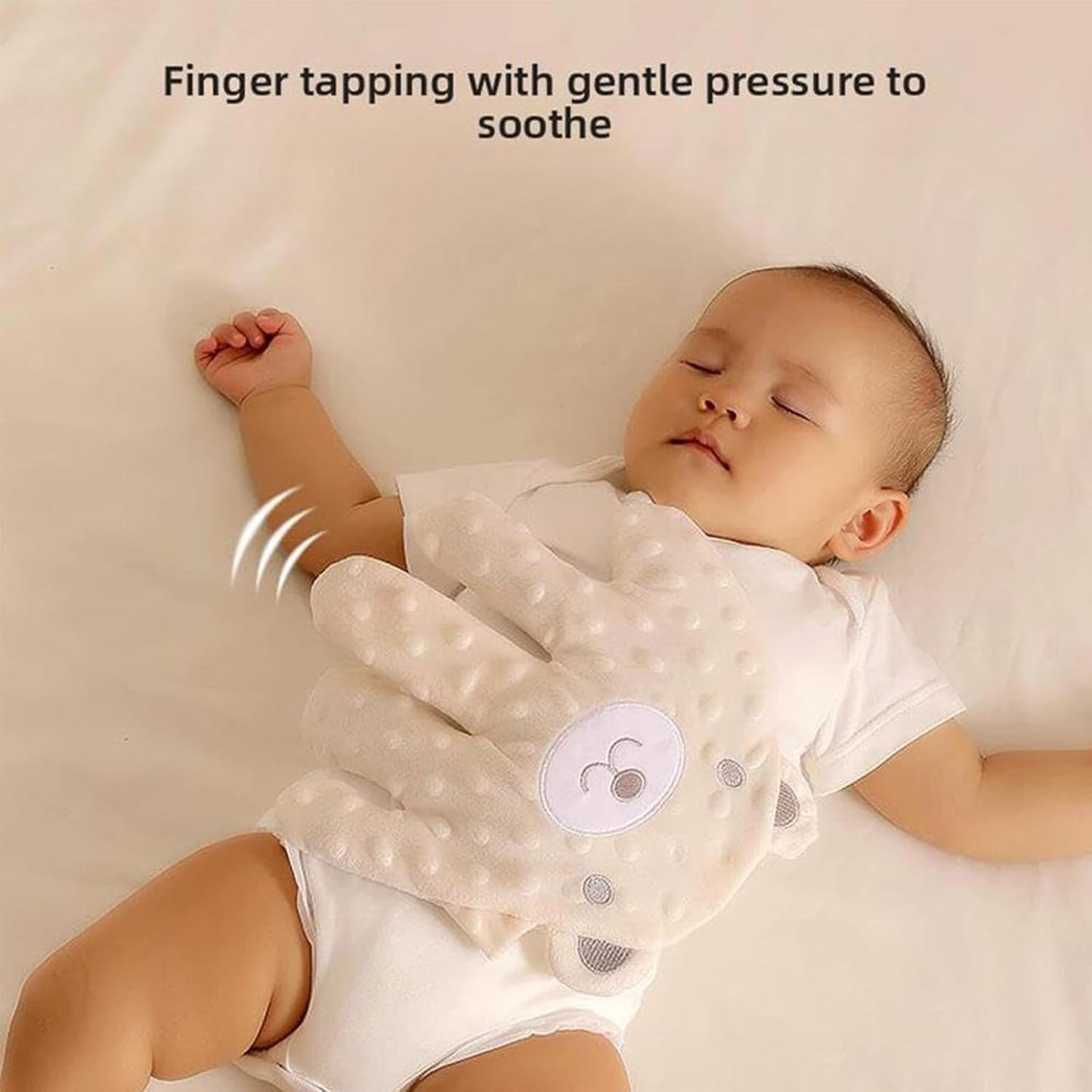 Baby Soothing Palm— Gentle Motion & Sound Buddy for Gassy, Fussy Newborns