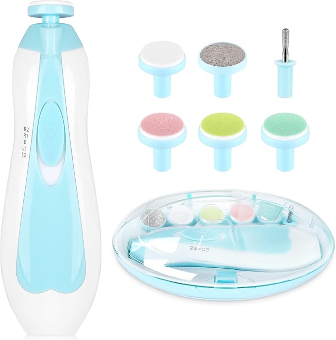 Electric Baby Nail Trimmer Kit – Turn Stressful Nail Trims into Quiet Moments