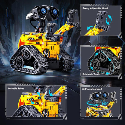 Building Blocks 2024 Brand New 687 Pieces Electric Hi-Tech APP RC Robot Motor Power Function Building Blocks Children's Toy Gift