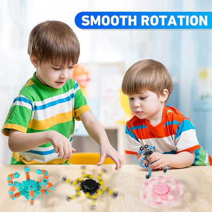 Transformable Fidget Spinner– Shape-Shift, Spin & Satisfy Fidgety Hands