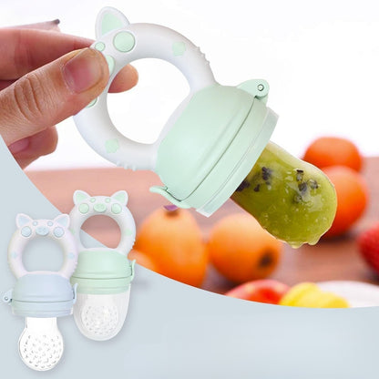 Baby Fruit Feeder Pacifier – Turn First Foods into “Snack & Soothe” Time