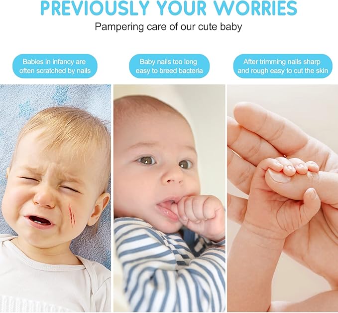 Electric Baby Nail Trimmer Kit – Turn Stressful Nail Trims into Quiet Moments