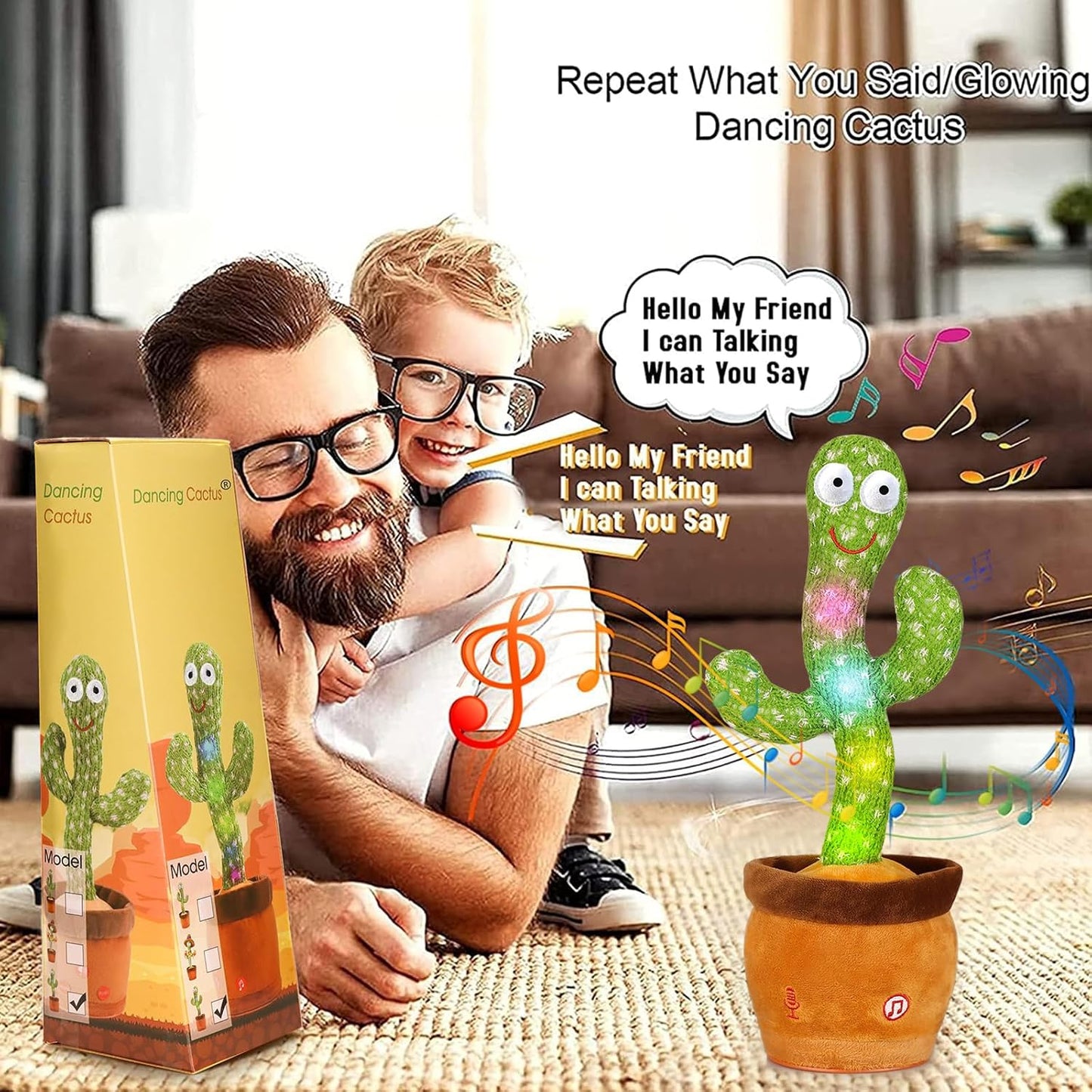 Dancing & Talking Cactus Toy