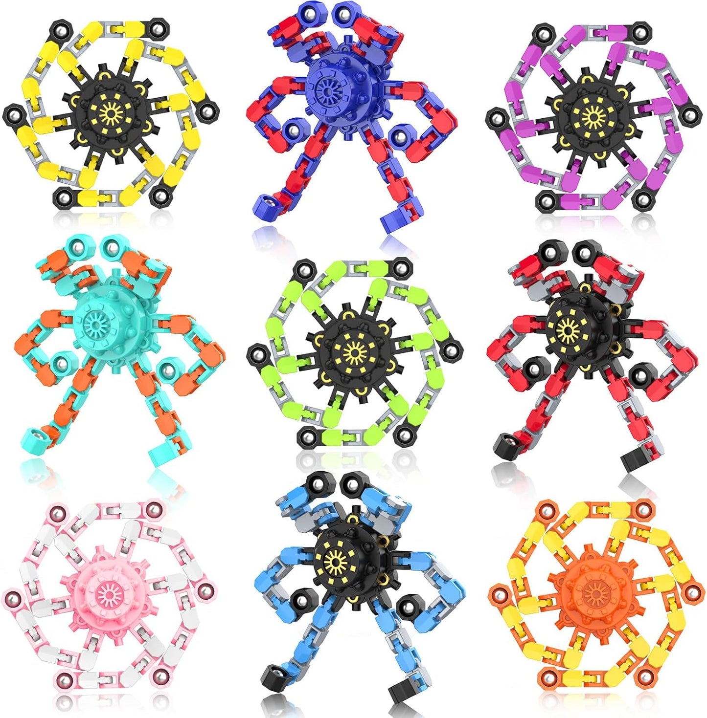 Transformable Fidget Spinner– Shape-Shift, Spin & Satisfy Fidgety Hands
