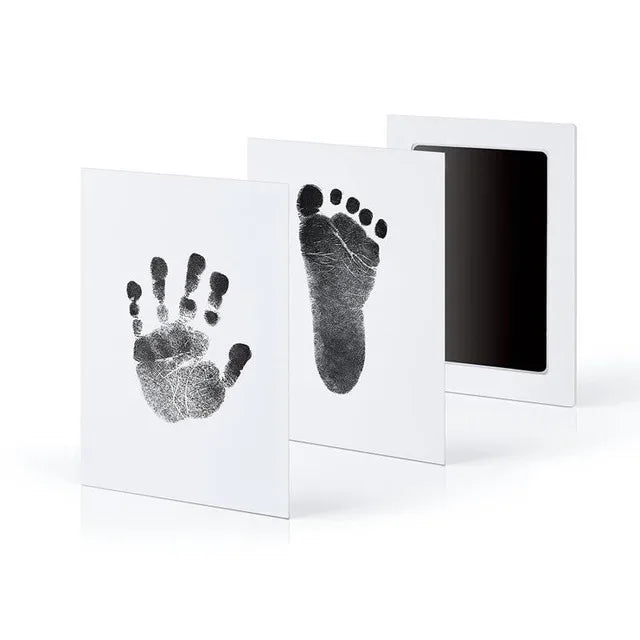 Baby Handprint & Footprint Inkless Ink Pad Kit – Mess-Free Newborn Keepsake (Single Pad Set)