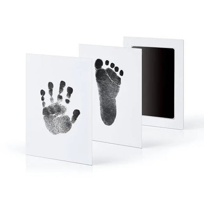 Baby Handprint & Footprint Inkless Ink Pad Kit – Mess-Free Newborn Keepsake (Single Pad Set)
