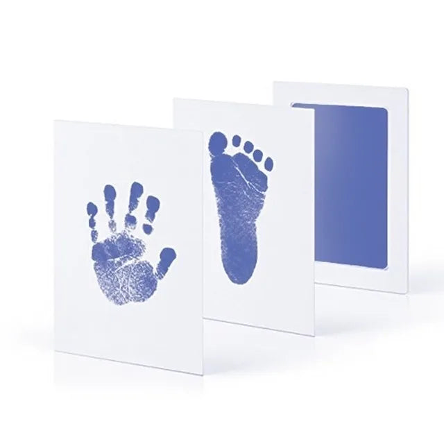 Baby Handprint & Footprint Inkless Ink Pad Kit – Mess-Free Newborn Keepsake (Single Pad Set)