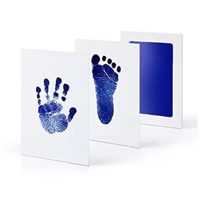Baby Handprint & Footprint Inkless Ink Pad Kit – Mess-Free Newborn Keepsake (Single Pad Set)