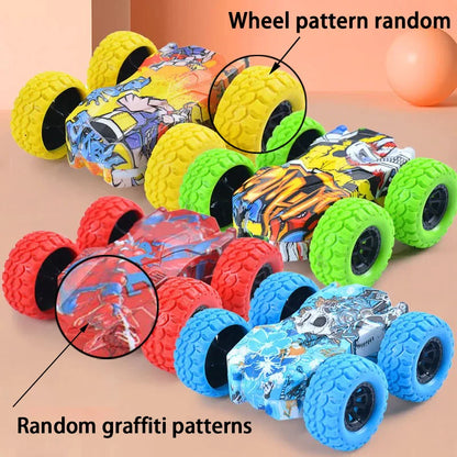 Double-Sided Stunt Cars – Turn Basic Car Play into Wild Flip-Stunt Sessions