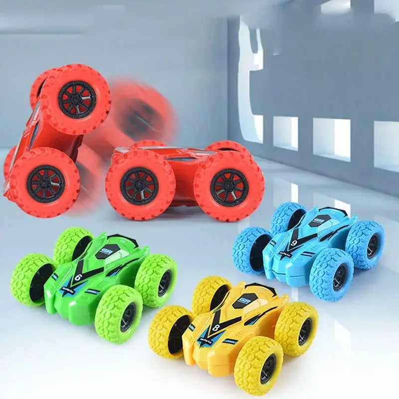 Double-Sided Stunt Cars – Turn Basic Car Play into Wild Flip-Stunt Sessions