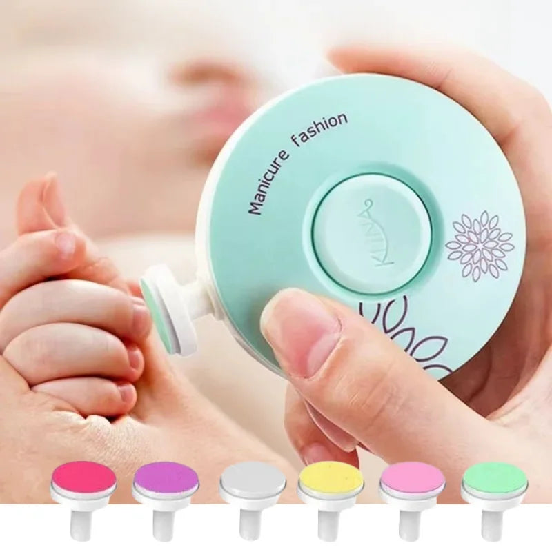 Electric Baby Nail Trimmer – Safe, Gentle Nail File for Newborns & Toddlers