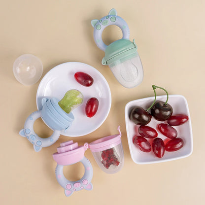 Baby Fruit Feeder Pacifier – Turn First Foods into “Snack & Soothe” Time