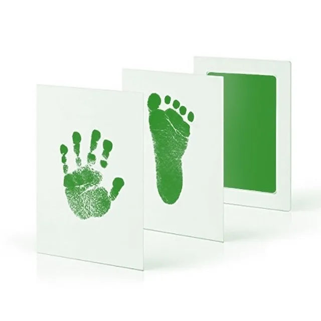 Baby Handprint & Footprint Inkless Ink Pad Kit – Mess-Free Newborn Keepsake (Single Pad Set)