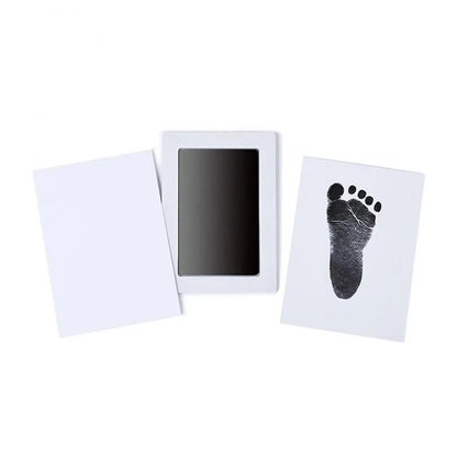 Baby Handprint & Footprint Inkless Ink Pad Kit – Mess-Free Newborn Keepsake (Single Pad Set)