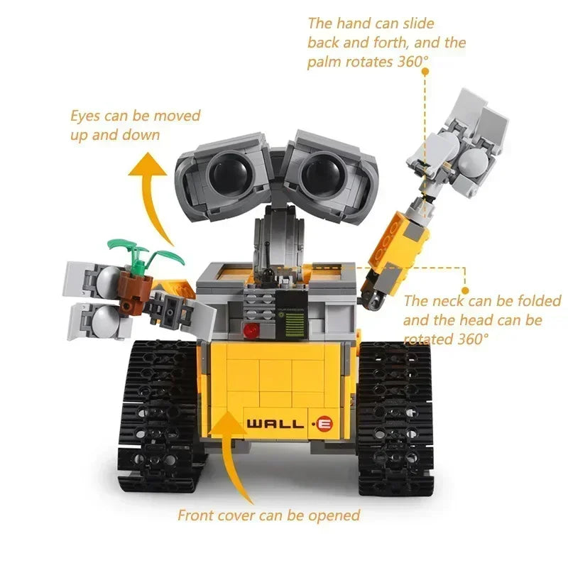 Building Blocks 2024 Brand New 687 Pieces Electric Hi-Tech APP RC Robot Motor Power Function Building Blocks Children's Toy Gift