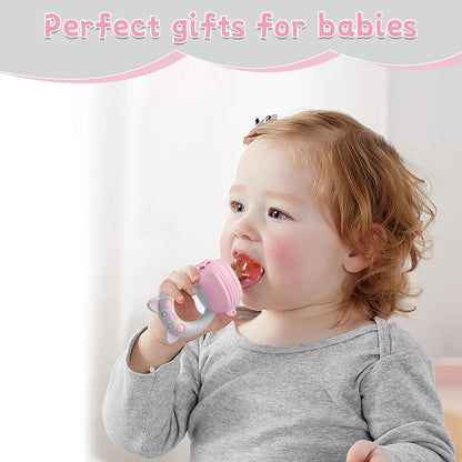 Baby Fruit Feeder Pacifier – Turn First Foods into “Snack & Soothe” Time
