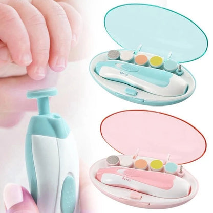 Electric Baby Nail Trimmer Kit – Turn Stressful Nail Trims into Quiet Moments