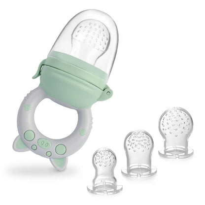 Baby Fruit Feeder Pacifier – Turn First Foods into “Snack & Soothe” Time
