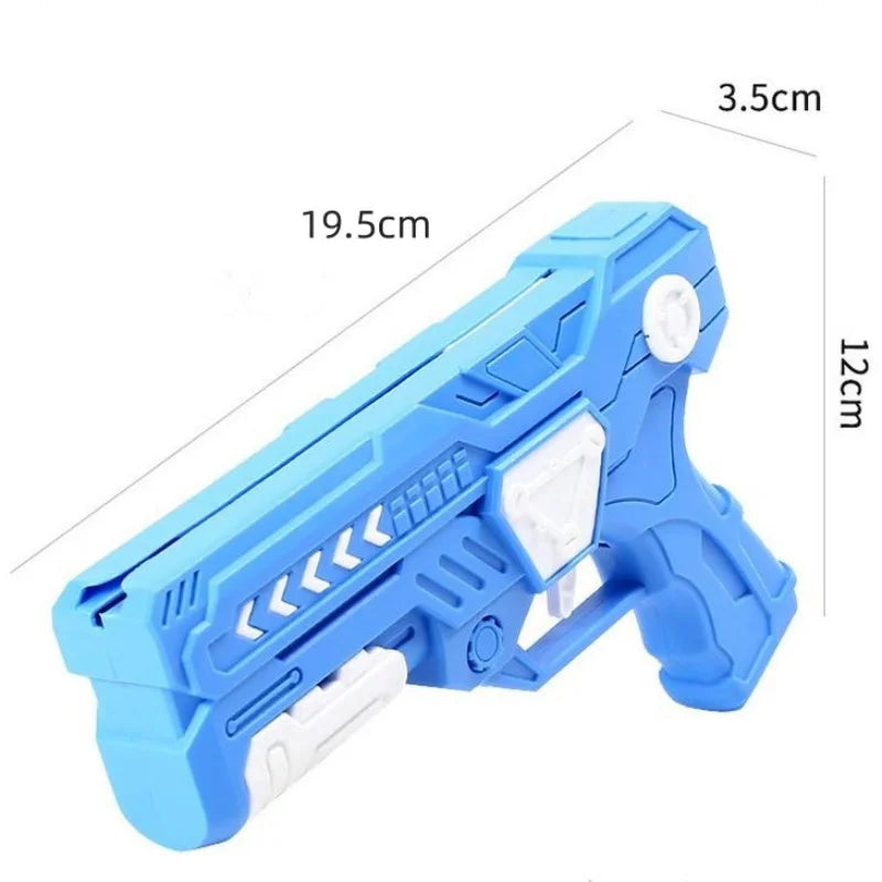 LED Airplane Catapult – Launch, Loop & Race Foam Planes