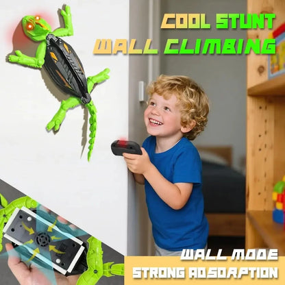 Gecko Wall Crawler RC Toy – Drive Your Pet Lizard From Floor To Ceiling
