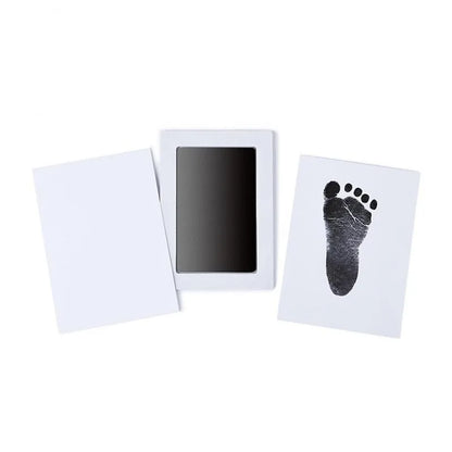 Baby Handprint & Footprint Inkless Ink Pad Kit – Mess-Free Newborn Keepsake (Single Pad Set)