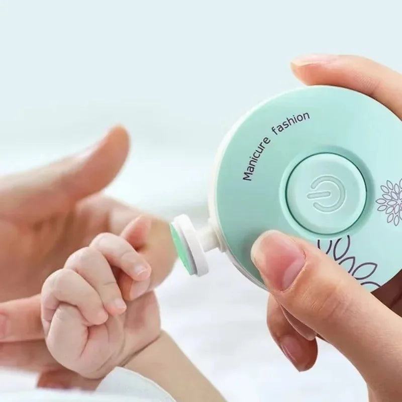 Electric Baby Nail Trimmer – Safe, Gentle Nail File for Newborns & Toddlers