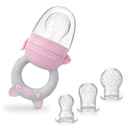 Baby Fruit Feeder Pacifier – Turn First Foods into “Snack & Soothe” Time