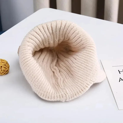 Baby Bear Earflap Beanie — Cozy Winter Hat That Keeps Tiny Ears Warm & Adorably Covered