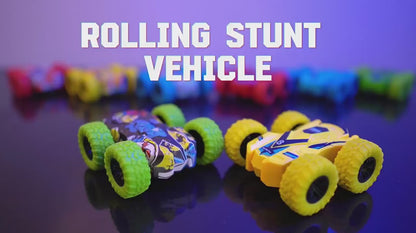 Double-Sided Stunt Cars – Turn Basic Car Play into Wild Flip-Stunt Sessions