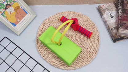Foam Pogo Jumper& Boomerang For Kids – Indoor & Outdoor Squeaky Jumping Toy