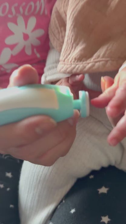 Electric Baby Nail Trimmer Kit – Turn Stressful Nail Trims into Quiet Moments