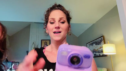 Kids Instant Print Camera– Snap, Record & Print Photos In Seconds